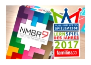 NMBR 9 zum besten Lernspiel 2017 gewählt