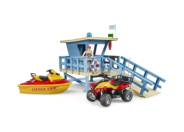 bworld Life Guard Station mit Quad und Personal Water Craft