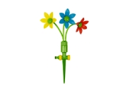 Plitsch, Platsch! Seifenblasenfisch und Sprinkler-Blume