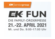 EK FUN 2021: Willkommen zur digitalen Mehrwert-Messe!