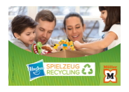 Hasbro und Müller: Gemeinsam auf Spielzeug-Recycling-Mission