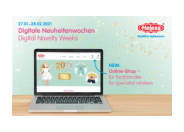 Heless bei den digitalen Neuheitenwochen + Händler Online-Shop