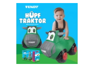 Jede Menge Hüpfspaß mit dem Fendt Hüpftraktor