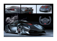 Der Lamborghini  Sesto Elemento als Traumflitzer bei Jamara