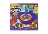 Das Kinetic Sand Swirl n‘ Suprise Set hat den Dreh raus für den Sandwirbel mit Wow-Effekt