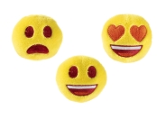 emoji Quietsche Bällchen von Heunec für Haustiere