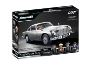 Der James Bond Aston Martin DB5 – Goldfinger Edition von PLAYMOBIL fährt vor