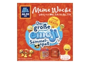 Erste deutschlandweite emoji-Sammelaktion mit ALDI!