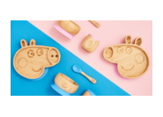 Bamboo Bamboo & Hasbro Team Up for Limited Edition Peppa Pig Tableware Range