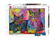HEYE Puzzles: Jolly Pets - Farbenprächtige Tierporträts im Puzzleformat