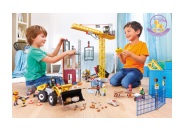 Action auf der Playmobil-Großbaustelle