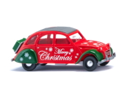 Weihnachtsente läutet die Adventszeit ein - Citroën 2 CV