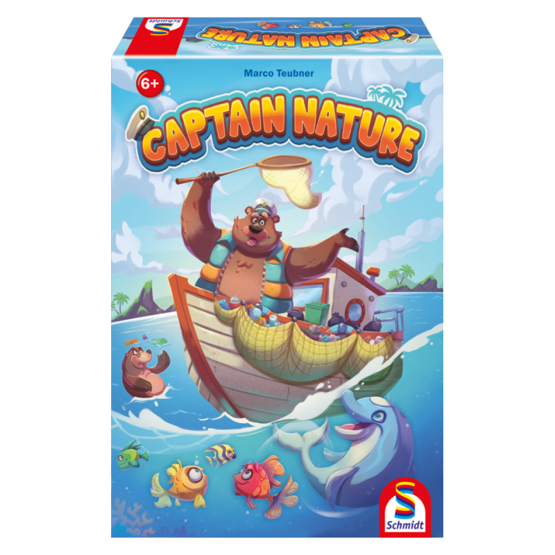 Im kooperativen Kinderspiel „Captain Nature“ befreien Kinder und Erwachsene den Ozean von treibendem Müll