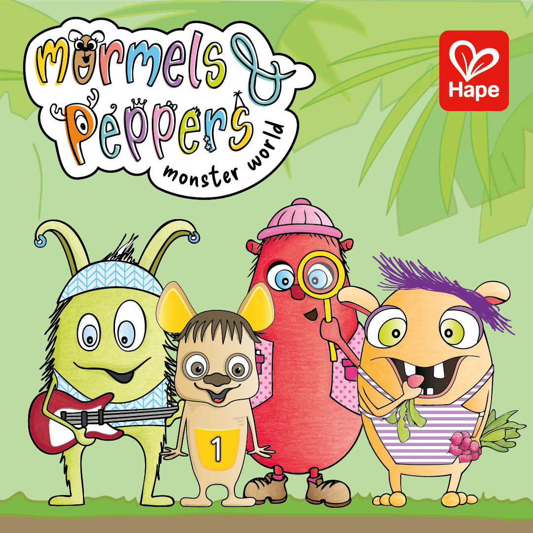 Mit Mormels & Peppers von Hape wird Mathe lernen zum Kinderspiel