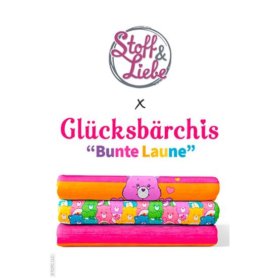 Stoff & Liebe präsentiert bezaubernde Glücksbärchis Stoff-Kollektion