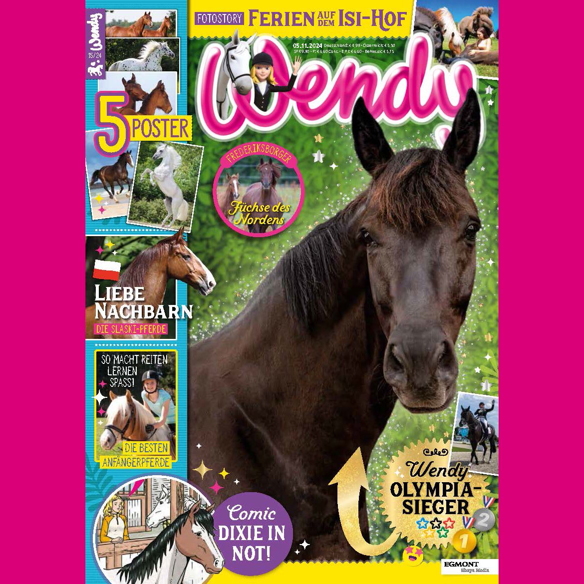 Isabell Werth berichtet im WENDY-Magazin von ihren Olympia-Erfolgen mit „Wendy"