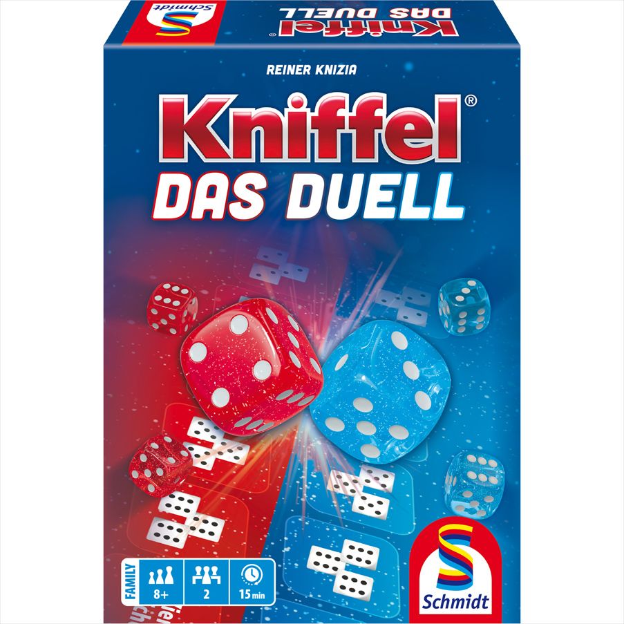 „Kniffel® – Das Duell“: Der Klassiker als packender Zwei-Personen-Würfelwettkampf