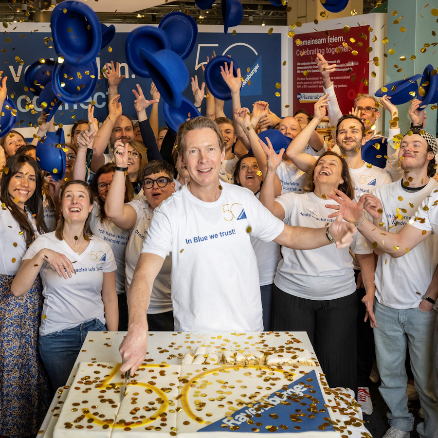 Das Ravensburger blaue Dreieck feiert 50-jähriges Jubiläum