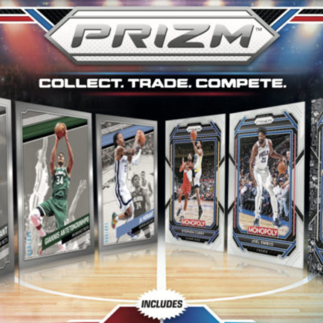  NBA Prizm Trading Cards for Monopoly