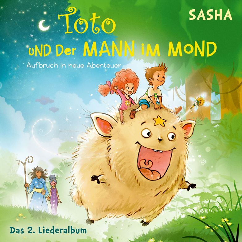 Neue Abenteuer: SASHA und Julia Röntgen veröffentlichen Hörspiel und Liederalbum zu "Toto und der Mann im Mond 2"!