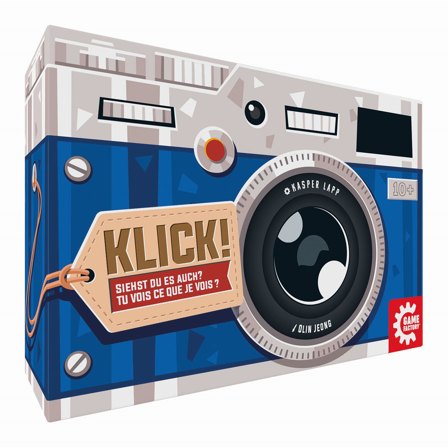KLICK! – das Partyspiel in der Fotoapparat-Verpackung