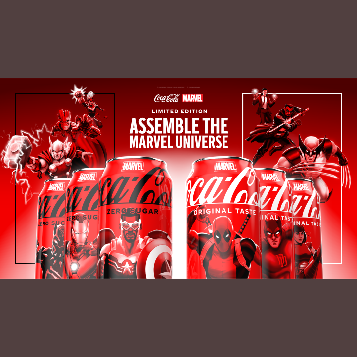 Marvel and Coca-Cola Assemble for an Unprecedented Global Campaign