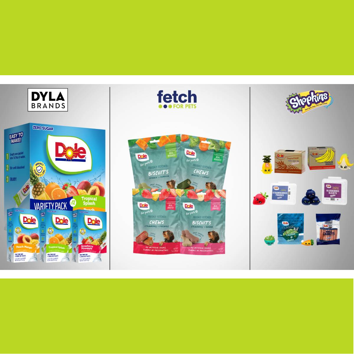 Dole Food Co. Selects Fresh Licensees to Grow Licensing Program