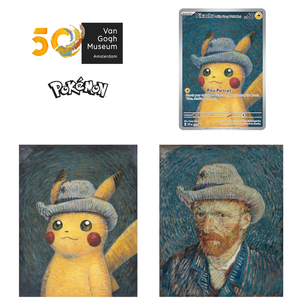 Die besondere Kunst-Kollaboration: „Pokémon x Van Gogh“