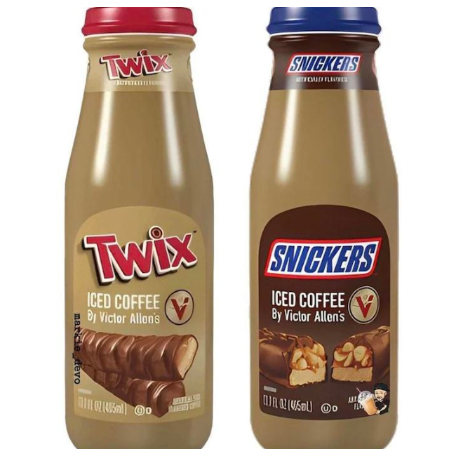 Snickers & Twix Iced Coffees Bring Delicious Innovation
