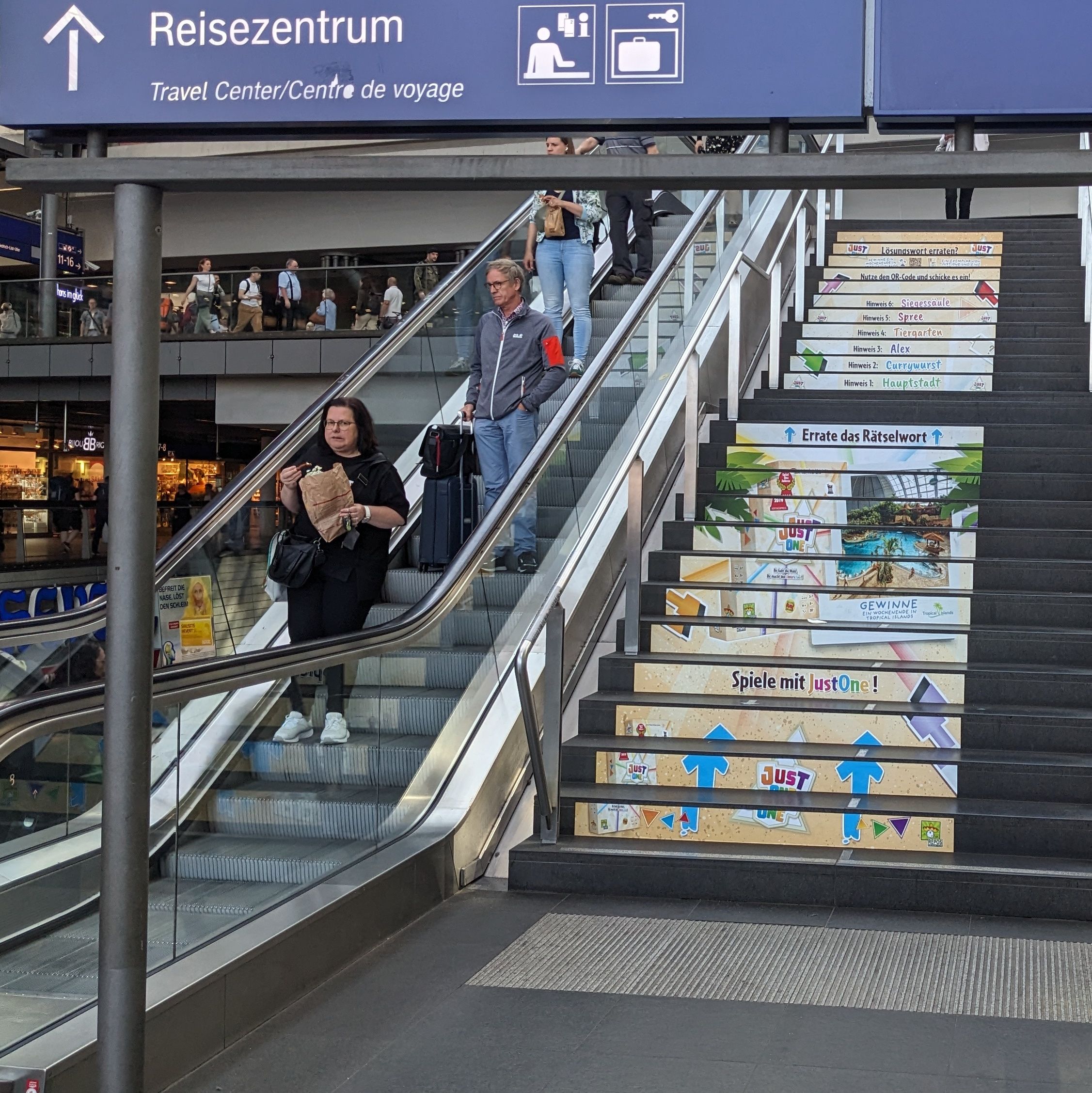 Street-Marketing-Kampagne für Just One