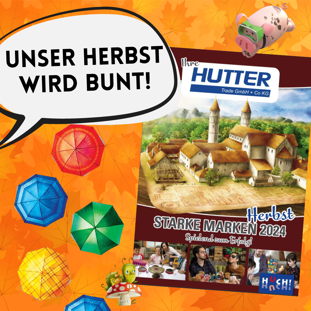 HUCH! & Hutter Trade: Unser Spiele-Neuheiten im Herbst 2024
