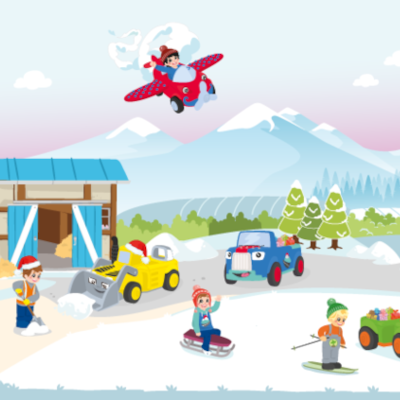 Winterspaß in Toddys Town!