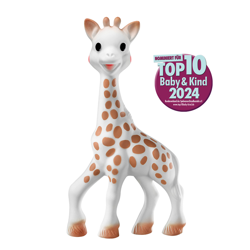 Sophie la girafe nominiert für Top 10 Baby & Kind 2024