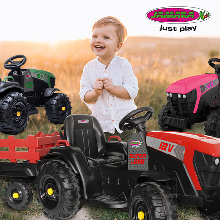 Der Ride On Traktor Super Load mit Anhänger gibt gelungenes Gesamtbild