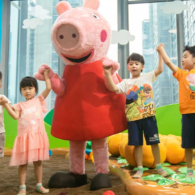 Southwest China’s First Peppa Pig Play Café Opens in Chengdu Yintai In99 Shopping Center
