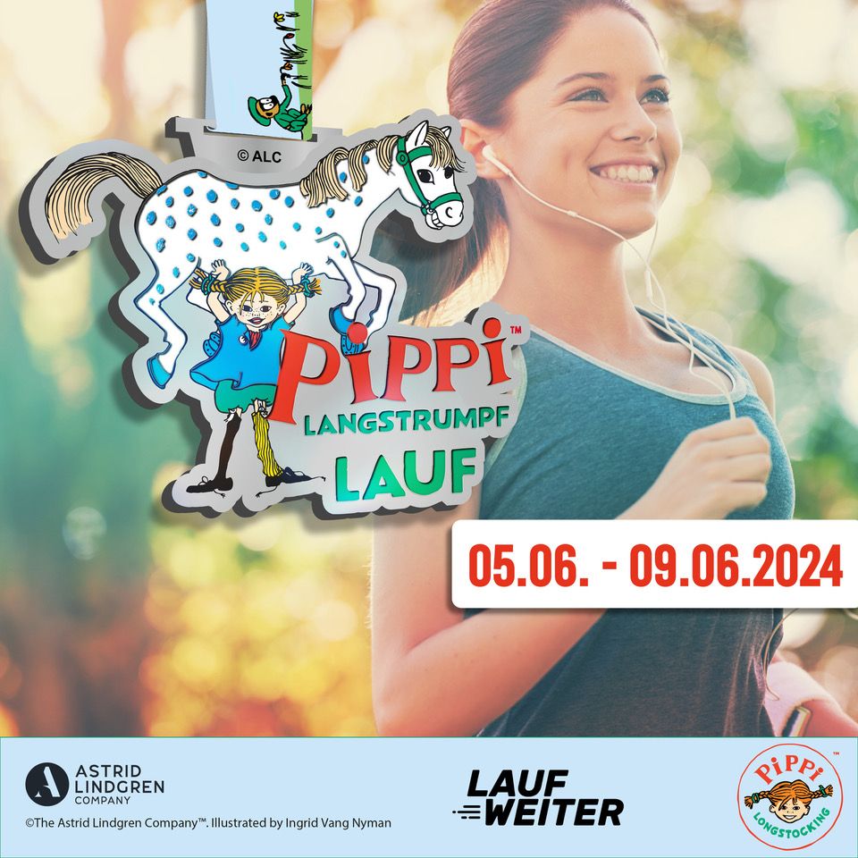 Lauf mit Pippi Langstrumpf