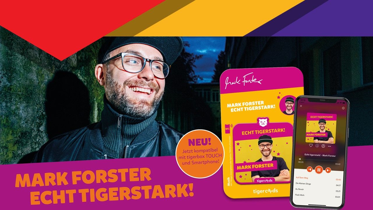 Pünktlich zu Ostern erscheint mit „Mark Forster – Echt tigerstark!