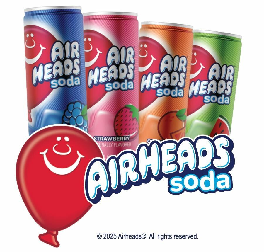 Airheads Shakes Up the U.S. Market with a Bold New Soda Twist
