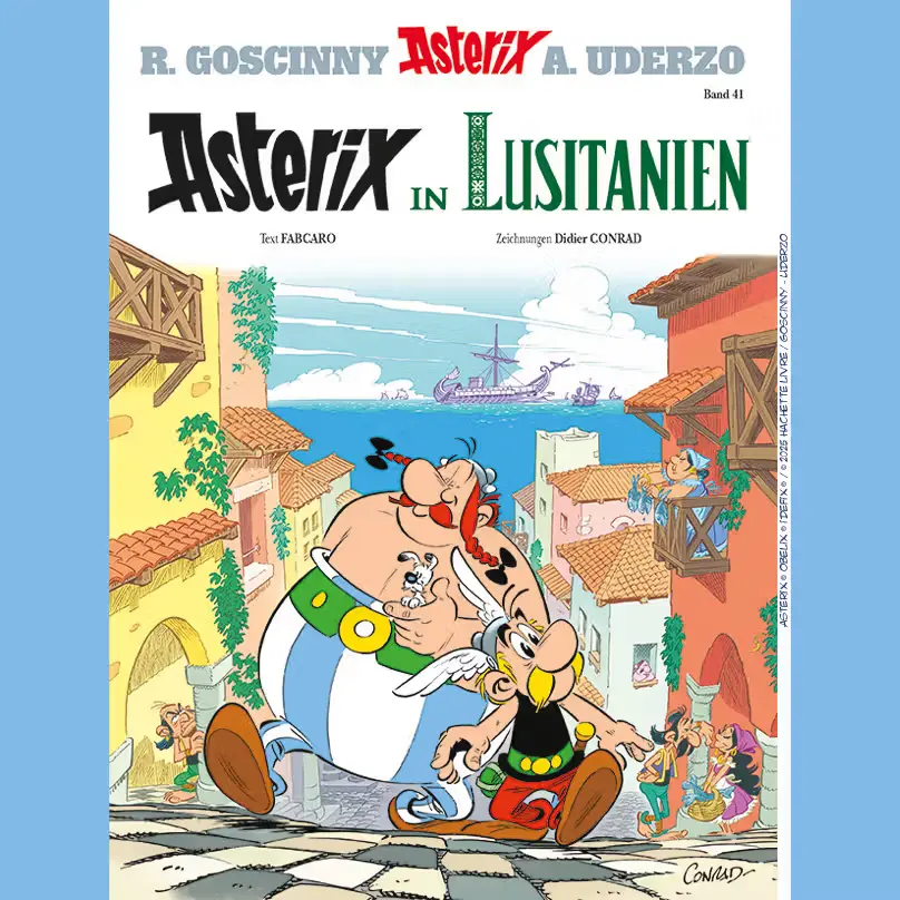"Asterix in Lusitanien" erreicht Spitzenergebnisse im Buchhandel!