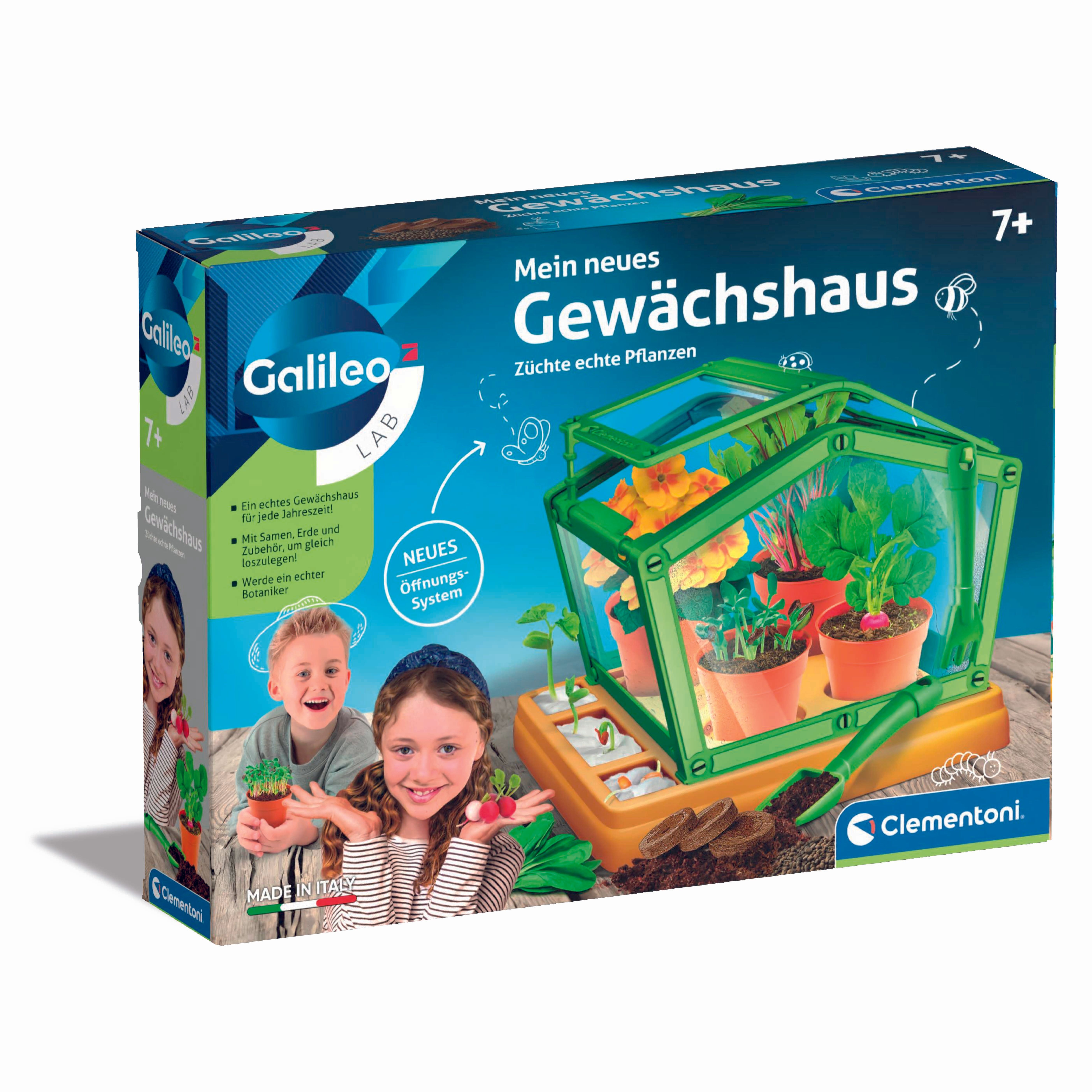 Galileo: Mein neues Gewächshaus und IDEA Stift-Atelier von Clementoni