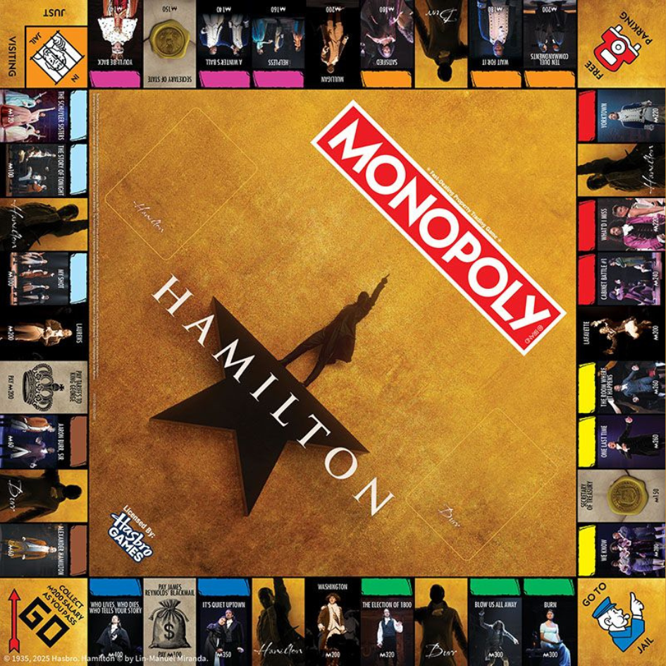 The Op Games Launches MONOPOLYR: Hamilton Edition