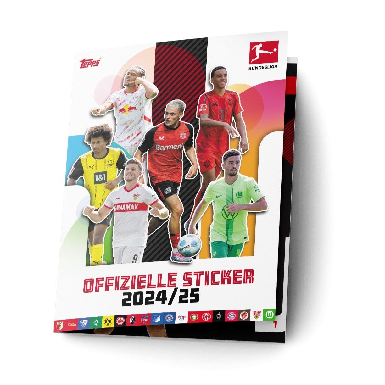Topps präsentiert die offiziellen Bundesliga Sticker 2024/25