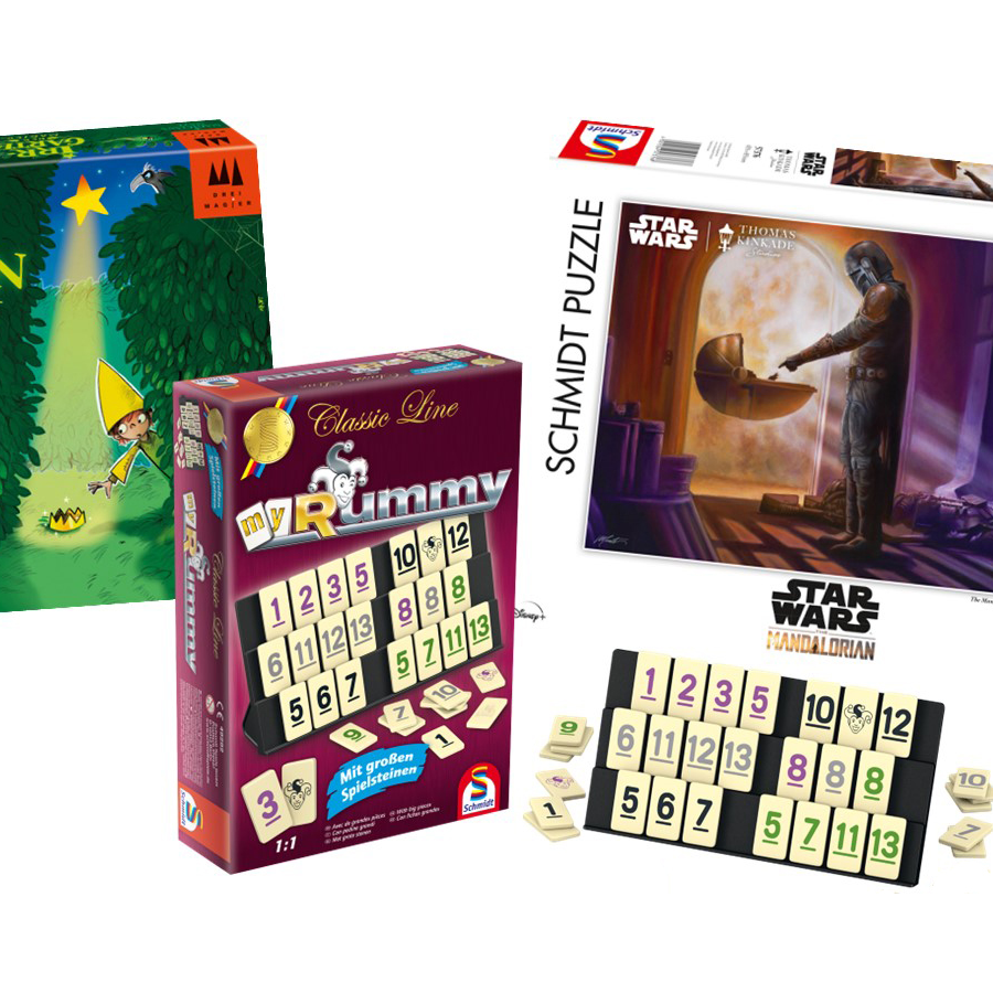 Munter durch die Regentage mit Schmidt Spiele und Drei Magier