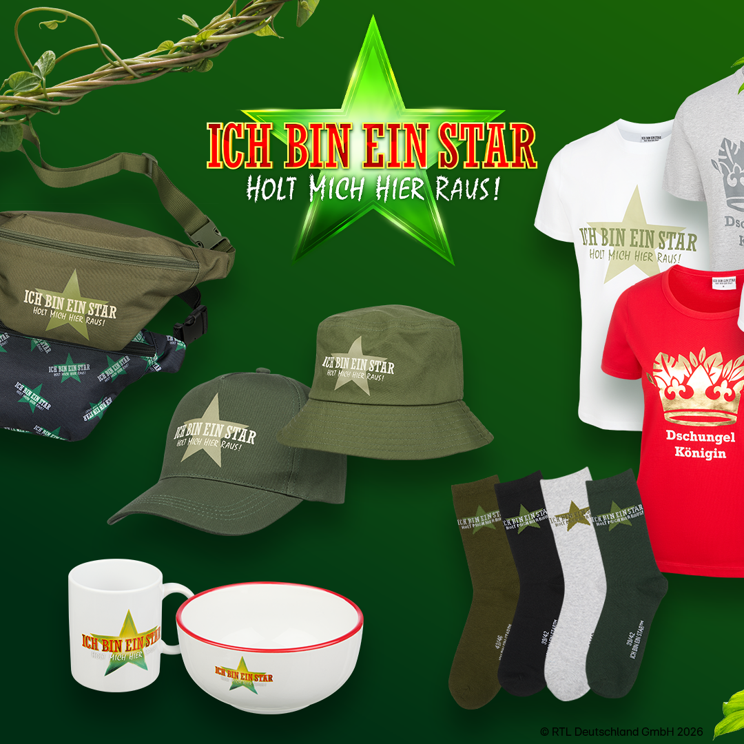RTL Consumer Products startet neue Dschungelcamp-Fanartikel