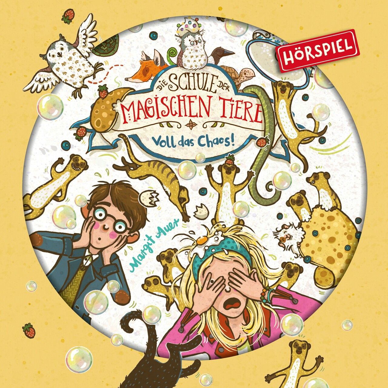 Neue Hörspielfassung zu Margit Auers Bestseller Die Schule der magischen Tiere – Voll das Chaos!