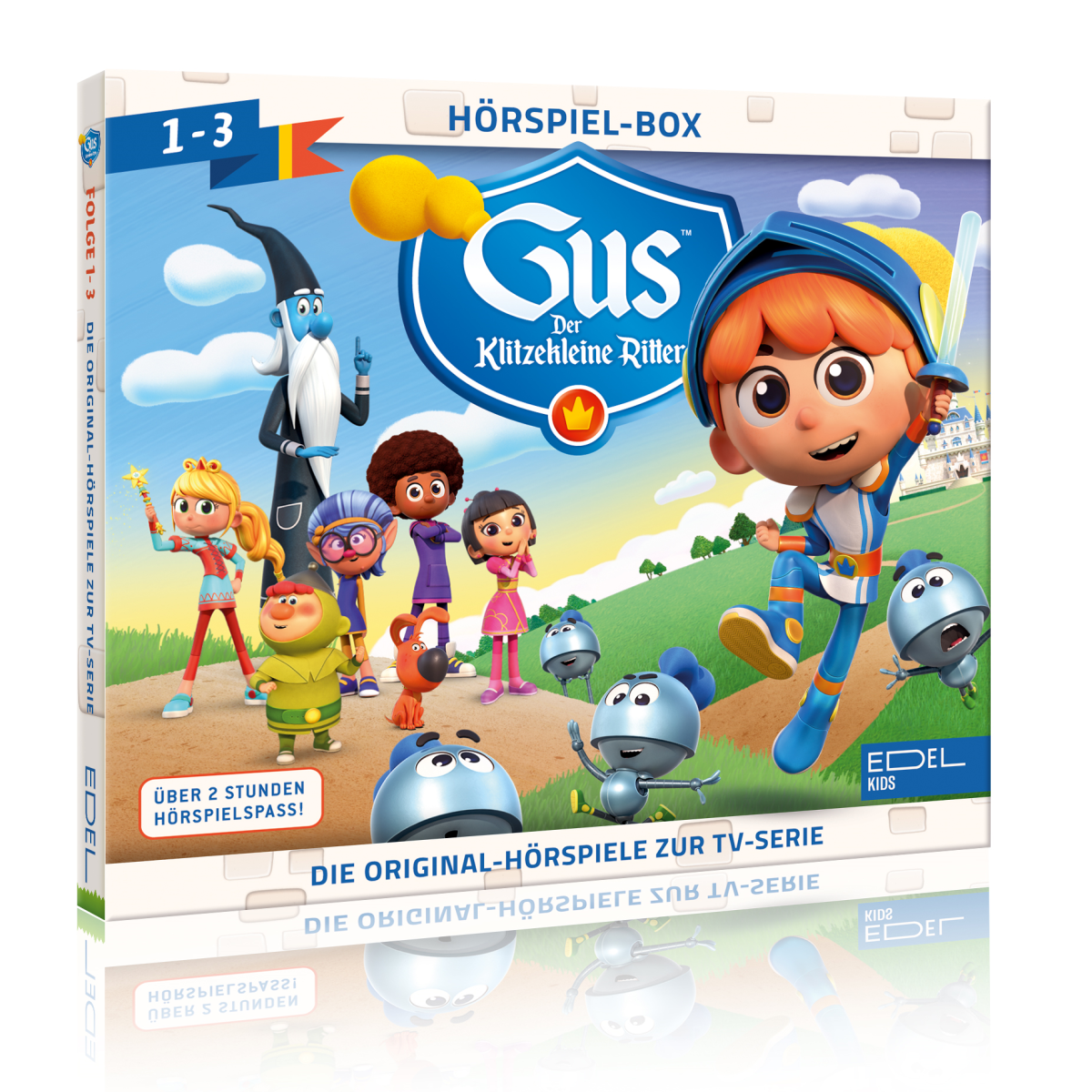 Edel:Kids präsentiert Original-Hörspiel und DVDs zu "Gus - Der klitze kleine Ritter"