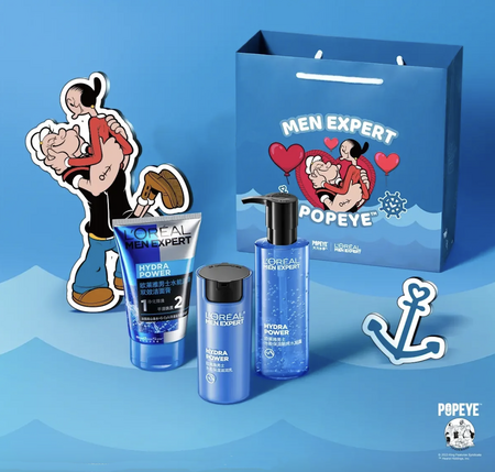 Love is in the Air for Popeye and Olive Oyl as L’Oreal Celebrated the Qixi Featival in China