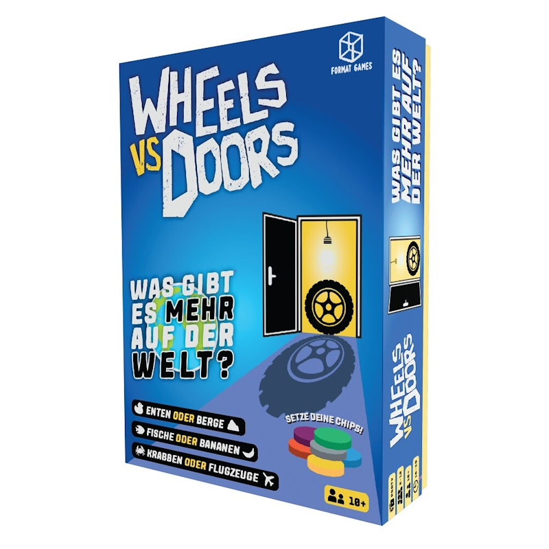 Wheels vs Doors - ein großartiger Partyspielekracher für Silvester