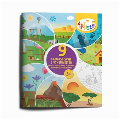 Artista - Kreativer Mal- und Stickerspaß