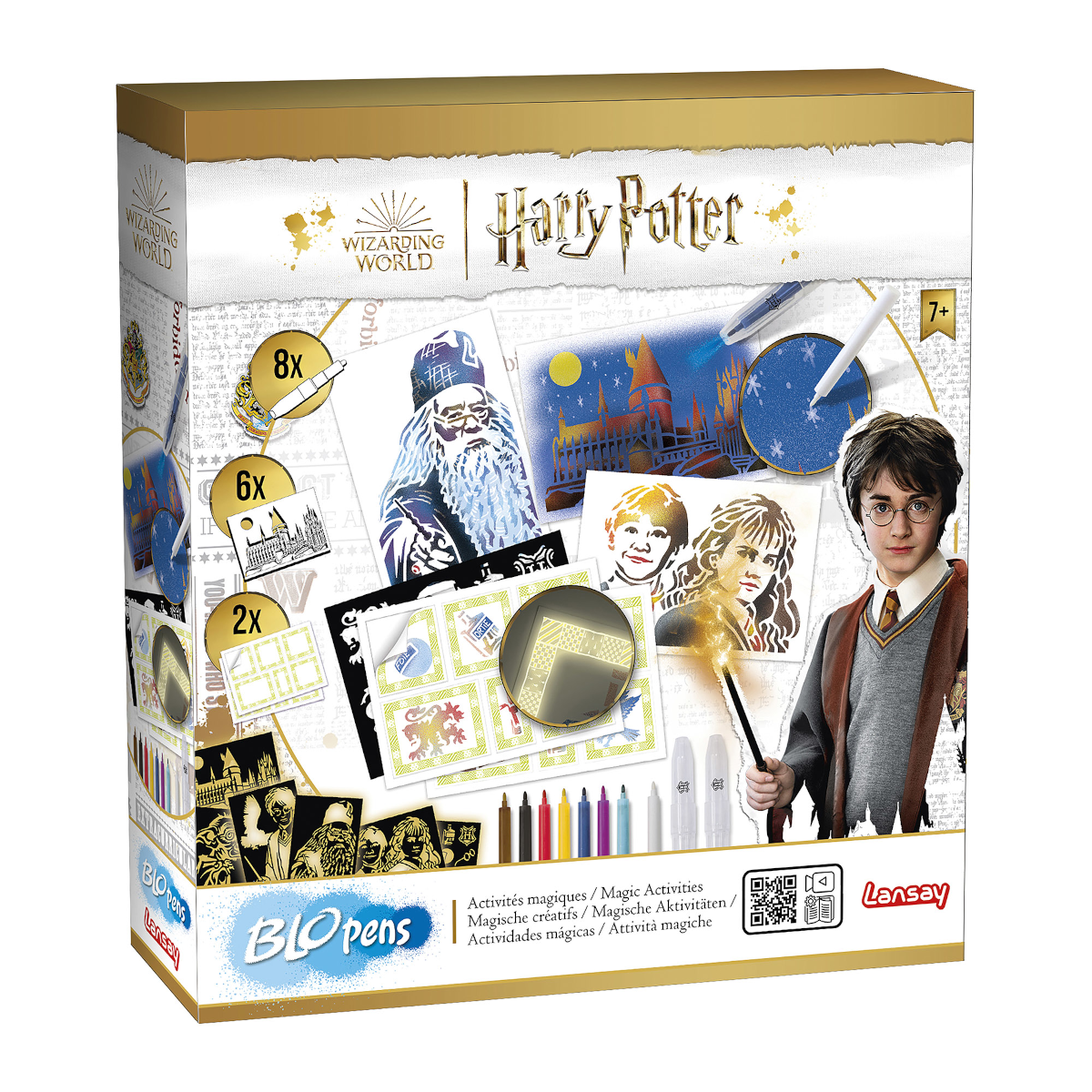 Harry Potter Sprühstifte-Magie für kreative und magische Stunden.